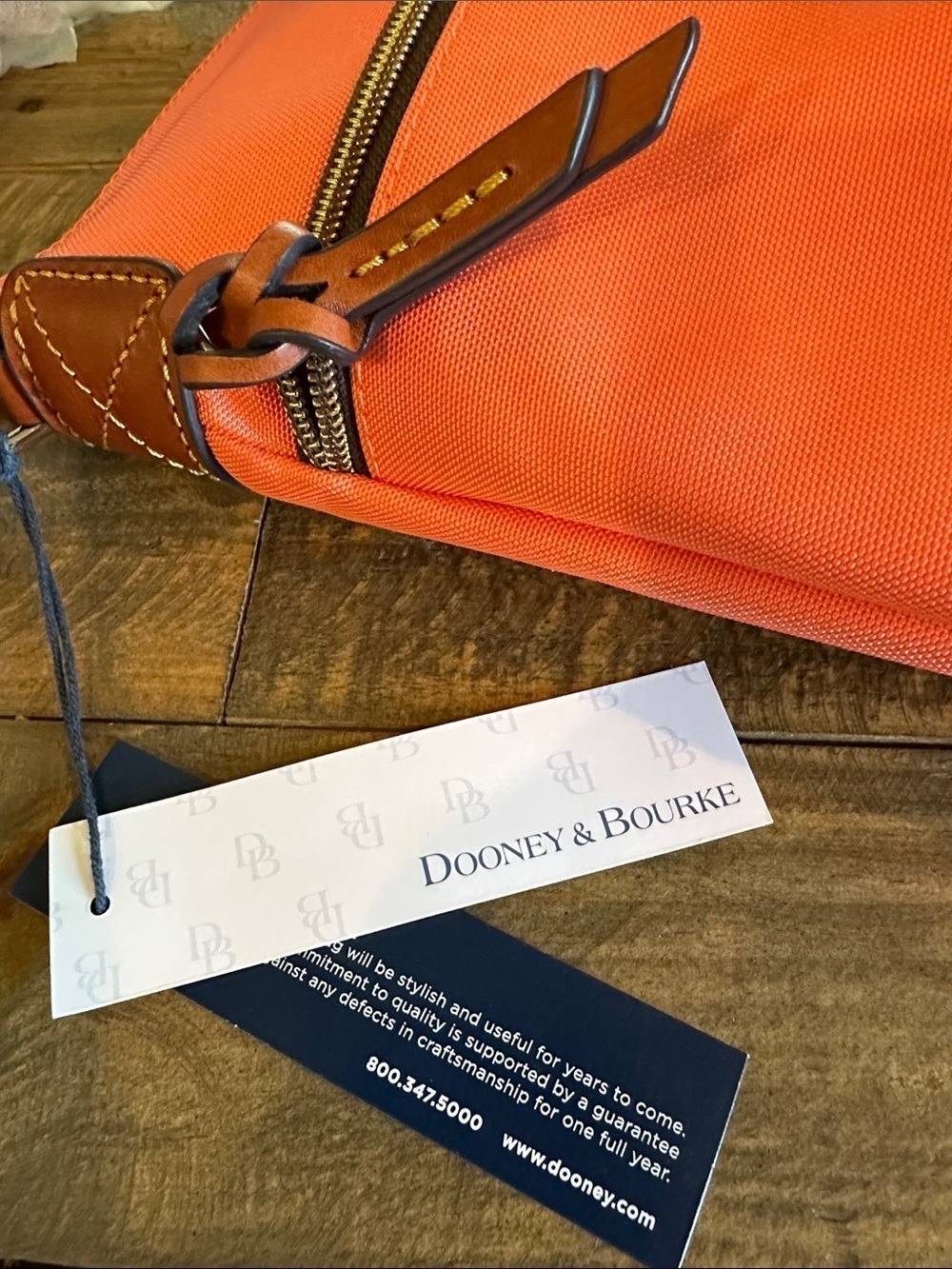 Dooney & Bourke Coral Nylon Crossbody New With Tag - Picture 7 of 7